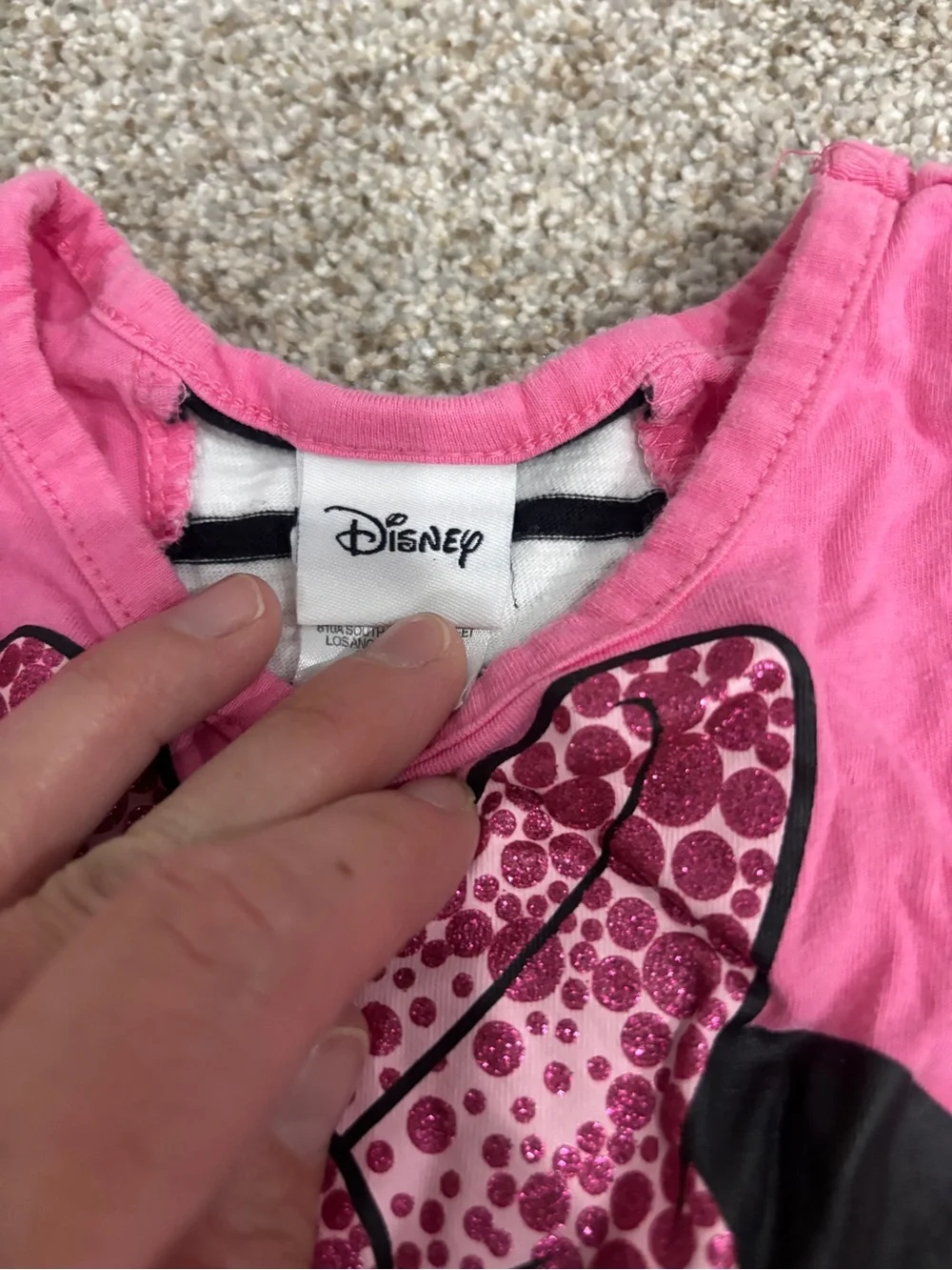 Lot of Toddler Girl Minnie Mouse Shirt Bundle 3T Gap Disney short sleeve tee